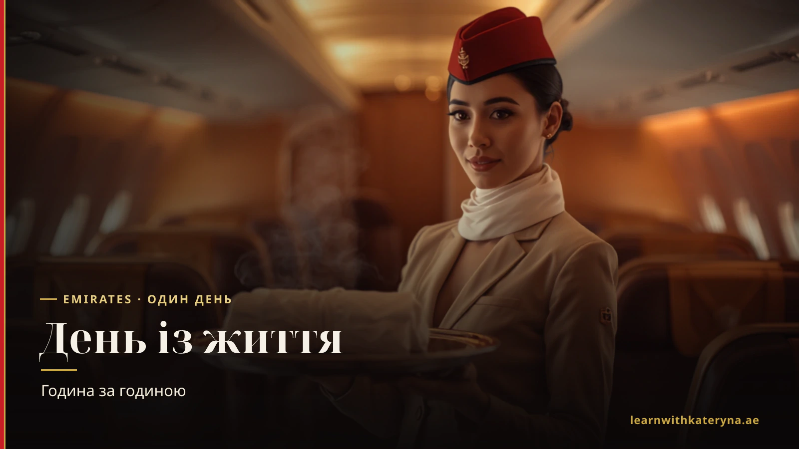 День з життя бортпровідниці Emirates — далекий рейс, стоянки й життя в Дубаї