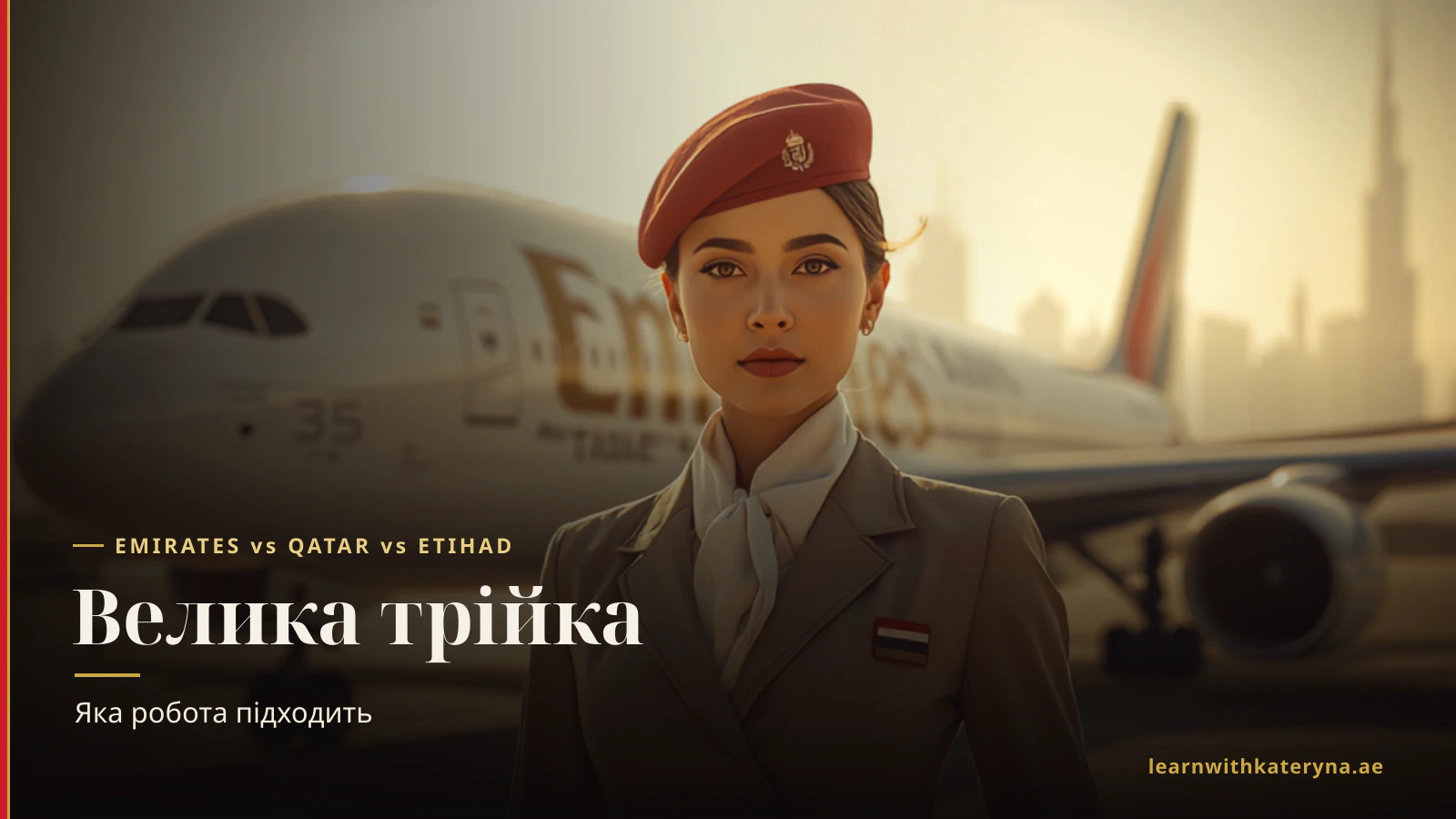 Порівняння бортпровідників Emirates vs Qatar vs Etihad 2026 — три безподаткові перевізники Затоки