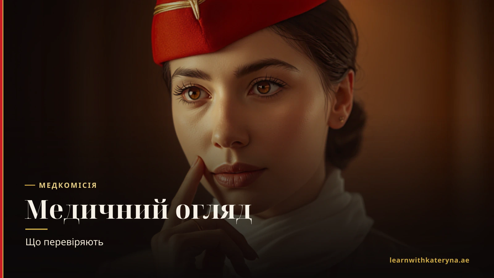 Медкомісія бортпровідника Emirates — що перевіряють: загальну придатність, зір, кольоросприйняття, слух і здоровий ІМТ