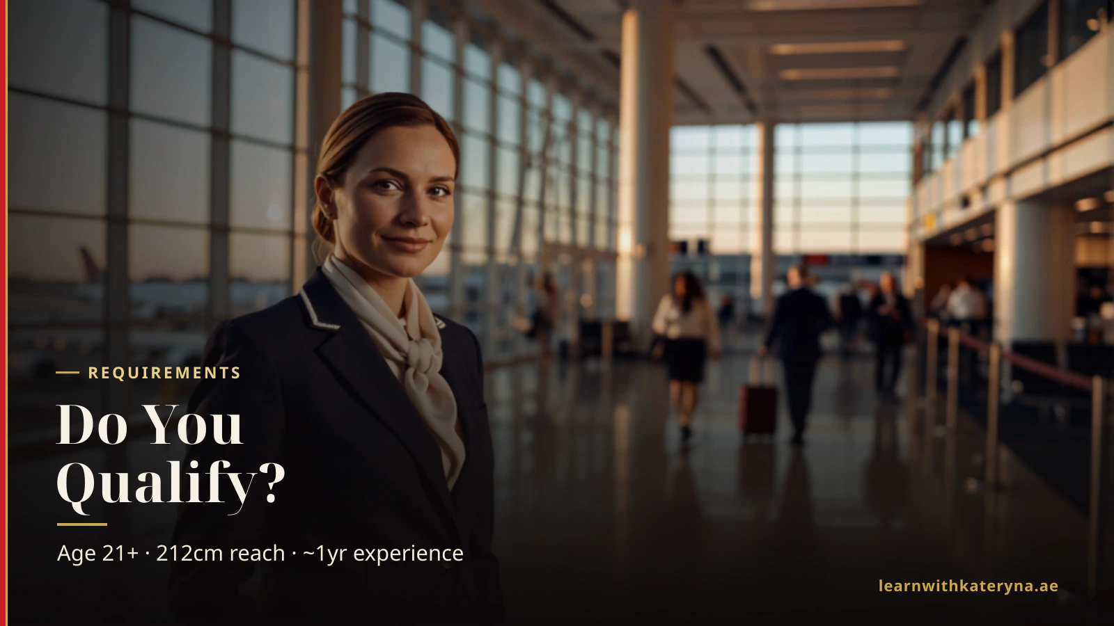 Riyadh Air cabin crew member in indigo uniform — Riyadh Air cabin crew requirements