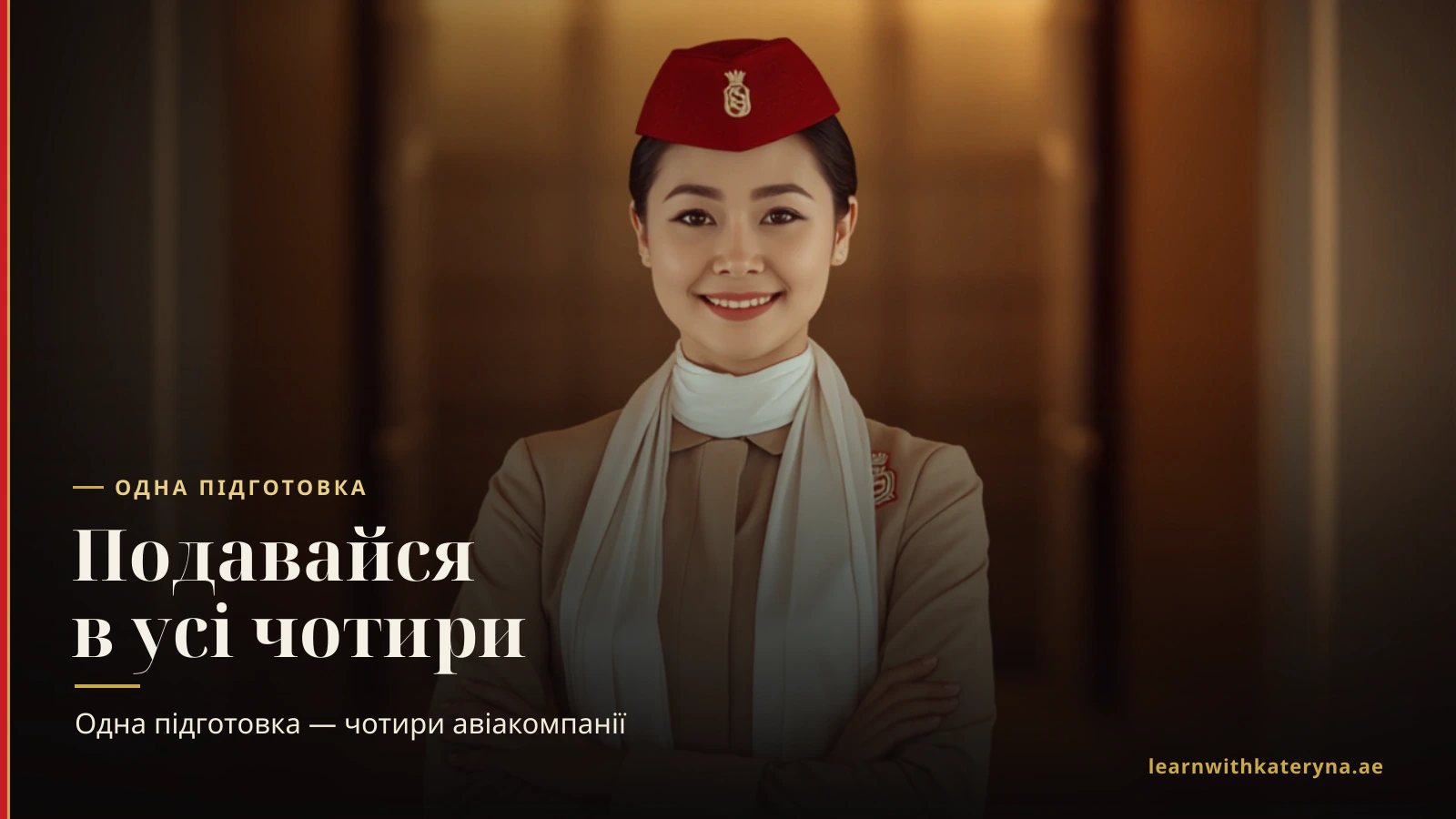 Впевнена кандидатка готується до співбесід у Emirates, Qatar, Etihad і Saudia