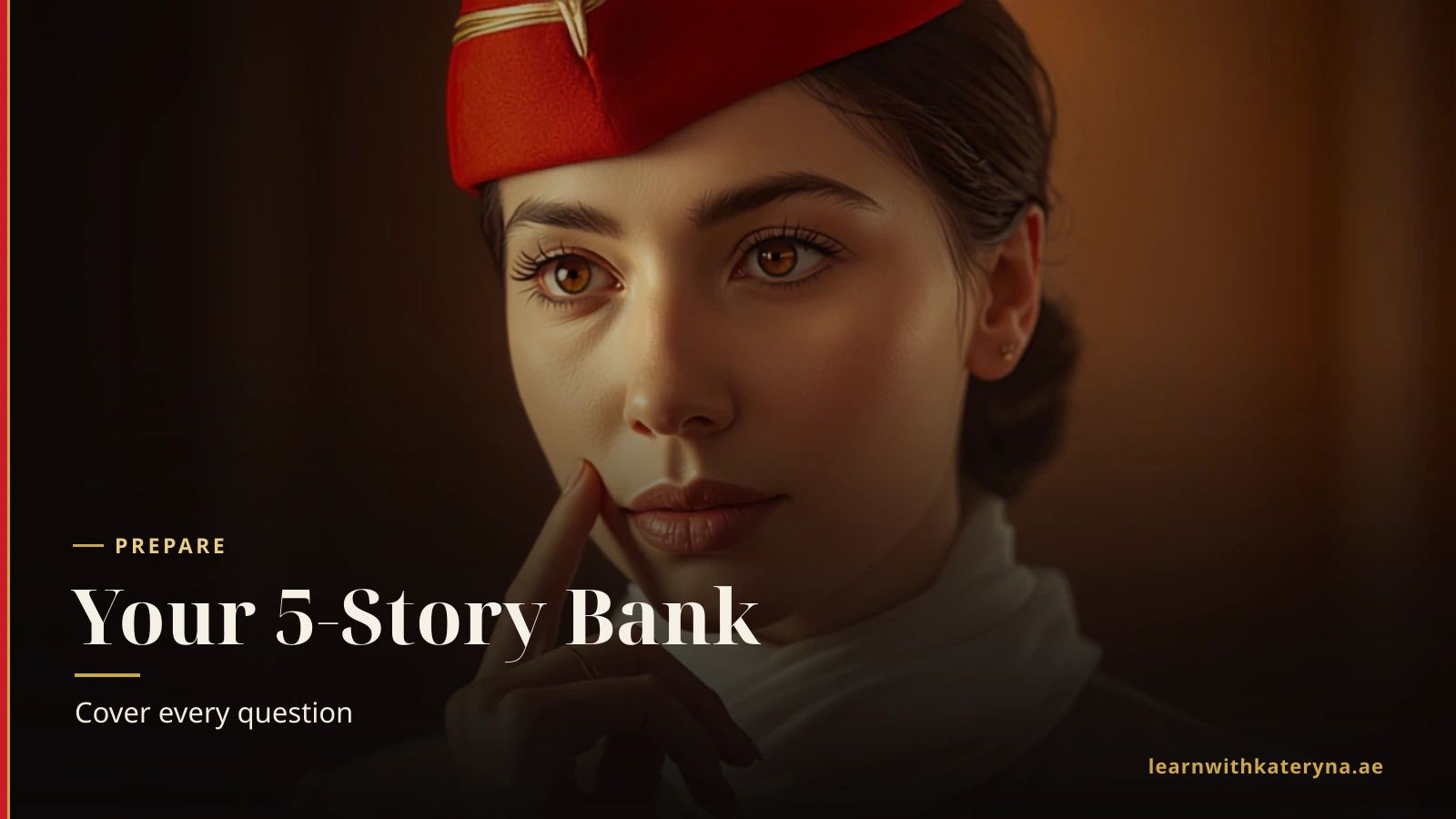 Building a cabin crew interview story bank in 5 steps — from a list of jobs to five ready STAR stories