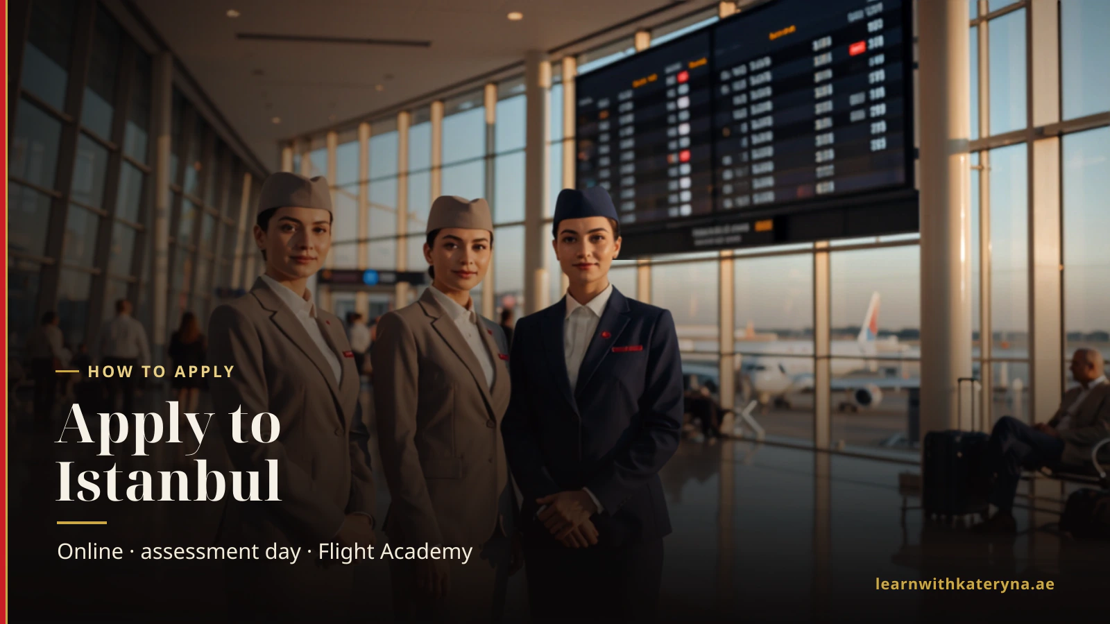Turkish Airlines cabin crew candidates at an assessment day — how to apply to Turkish Airlines