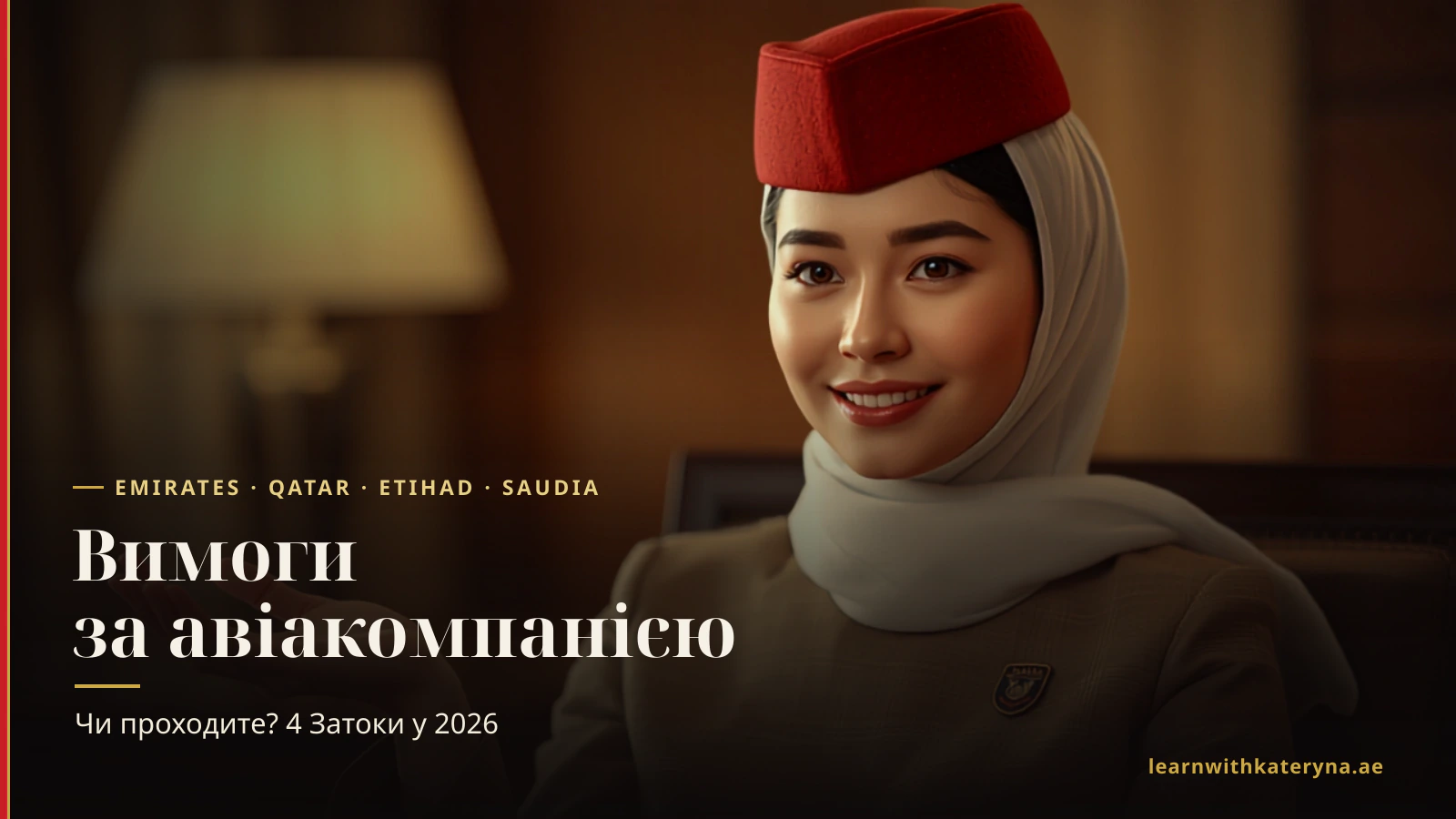Бортпровідниці Emirates, Qatar, Etihad і Saudia — вимоги до бортпровідників за авіакомпанією